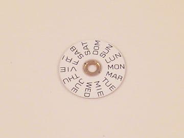 Replacement Swiss ETA 2836 Day Wheel - P58