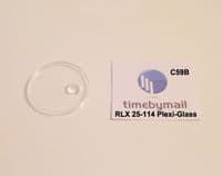 Rolex 25-114 Cyclops Plexi-Glass - With Date