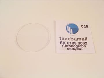 Seiko 6138 3002 Chronograph Replacement Crystal