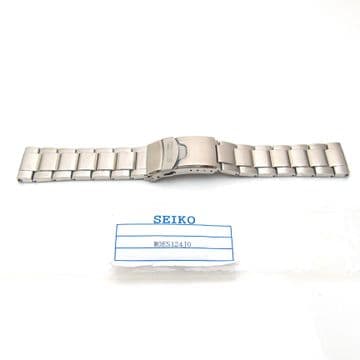 SEIKO MONSTER Watch Bracelet Strap ORIGINAL Band Mens Stainless Steel 22mm S55B