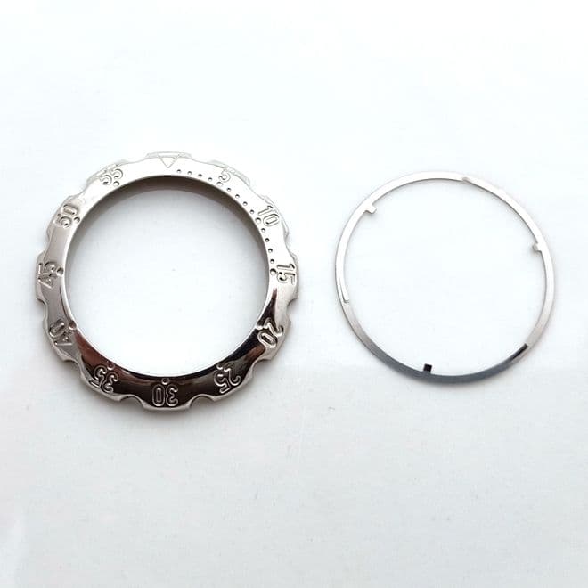 SWATCH IRONY Rotating SCUBA Bezel + Click Tension Ring NEW Replacement Part