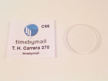Tag Heuer Carrera 37mm Sapphire Replacement Crystal - C66S