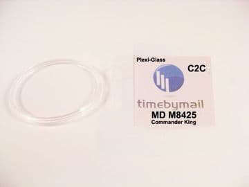 Watch Crystal New For MIDO M8425 COMMANDER KING Datoday Plexi-Glass 36mm