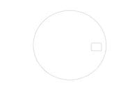 Watch Glass Crystal with Date Window Replacement Part