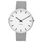 Arne Jacobsen 53202-2008 City Hall Watch Medium 40mm with Mesh Strap 53202-2008