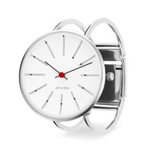 Arne Jacobsen Bankers Watch Medium 40mm with Bangle Strap 53102-2018