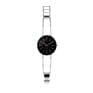 Arne Jacobsen Bankers Watch Small 34mm Black Dial with Bangle 53104-1618