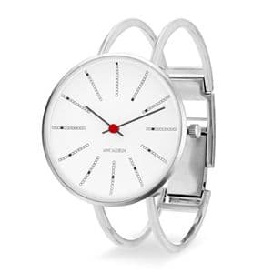 Arne Jacobsen Bankers Watch Small 34mm with Bangle Strap 53101-1618
