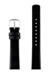 Arne Jacobsen Black Leather 16mm Watch Strap 1601