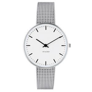 Arne Jacobsen City Hall Watch Small 34mm with Mesh Strap 53201-1608