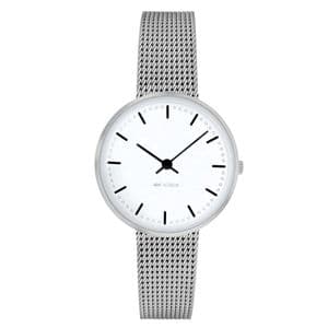Arne Jacobsen City Hall Watch X-Small 30mm with Mesh Strap 53200-1408