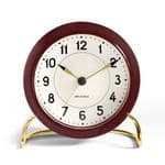 Arne Jacobsen Station 1939 Bordeaux Table Clock 43676