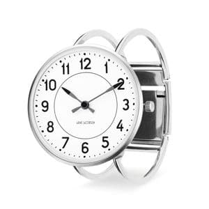 Arne Jacobsen Station Watch Medium 40mm with Bangle Strap 53402-2018