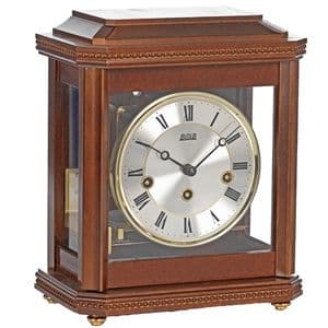 Billib Birchgrove Mantel Clock in Walnut Finish