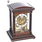 Billib Bradley Mantel Clock in Walnut Finish