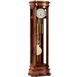 Billib Elise Grandfather Clock in Walnut Finish