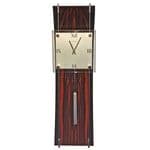 Billib K Clock Contemporary Quartz Wall Clock Ebony