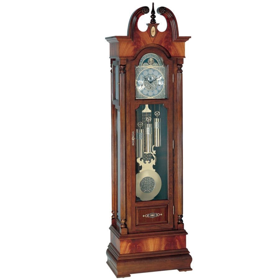 Billib Lexington Grandfather Clock in Mahogany Finish