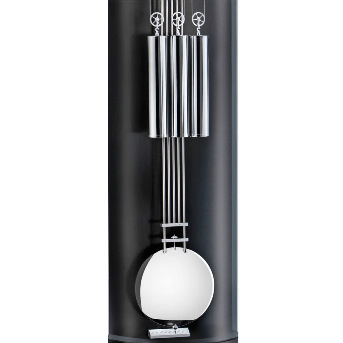 Billib Witney Grandfather Clock in Steinway Black Finish