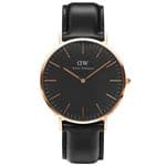 Daniel Wellington DW00100127 Classic Black Sheffield Rose Gold 40mm Unisex Watch