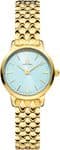 Danish Design Akilia Mini Husky Blue Gold Link Ladies Watch IV77Q1268