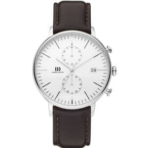 Danish Design Gents Chronograph Brown Strap Watch IQ41Q975