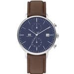 Danish Design Gents Chronograph Brown Strap Watch IQ42Q975