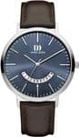 Danish Design Gents Watch Blue Dial Brown Leather IQ22Q1239