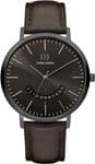 Danish Design Gents Watch Grey Dial Brown Leather IQ16Q1239