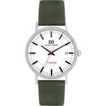 Danish Design Globe Rhine Gents Green Leather Strap Watch IQ28Q1273