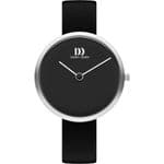 Danish Design Ladies Watch Black Dial Leather Strap IV13Q1261
