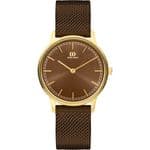 Danish Design Ladies Watch Brown Dial Mesh Strap Watch IV74Q1249