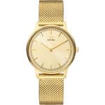 Danish Design Ladies Watch Gold Dial Mesh Strap Watch IV06Q1249