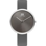 Danish Design Ladies Watch Grey Dial Leather Strap IV14Q1261