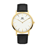 Danish Design London Series White Gold Black Gents Watch IQ11Q1235