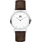 Danish Design London White Silver Brown Ladies Watch IV12Q1235