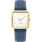 Danish Design Miami Gold Blue Suede Ladies Watch IV21Q1248