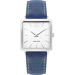 Danish Design Miami Silver Blue Suede Strap Ladies Watch IV22Q1248
