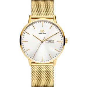 Danish Design Tidlos Akilia Day Date Gold Gents Watch IQ05Q1267