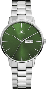Danish Design Tidlos Akilia Day Date Green Gents Watch IQ97Q1267