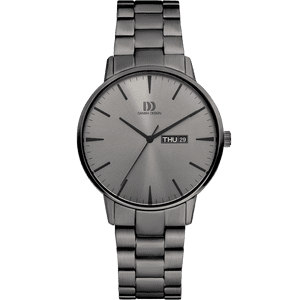 Danish Design Tidlos Akilia Day Date Grey Gents Watch IQ96Q1267