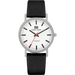 Danish Design Titanium Rhine White Dial Unisex Watch IQ14Q199