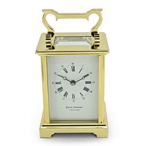 David Peterson DP/AG Anglais 8 day Mechanical Carriage Clock