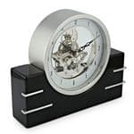 David Peterson SKC14 Art Deco Skeleton Mantle Clock
