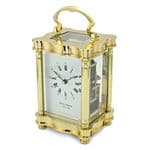 David Peterson Y/DP/DC/SK Doucine 8 Day Carriage Clock with Bell Strike