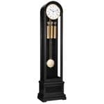 Hermle 01087-740461 Black Grandfather Floor Clock