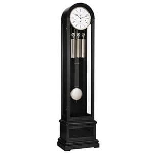 Hermle 01089-740461 Black Grandfather Floor Clock
