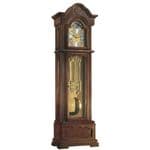 Hermle 01093-031171 Walnut Tubular Triple Chime Grandfather Clock