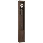 Hermle 01245-030791 Walnut Modern Skeleton Floor Clock