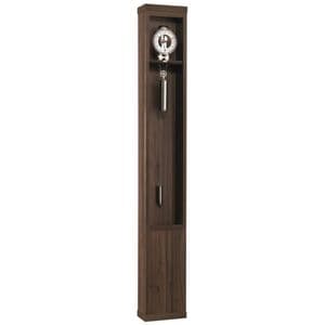 Hermle 01245-030791 Walnut Modern Skeleton Floor Clock